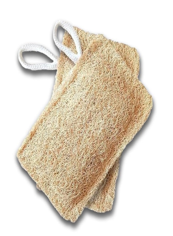 SWOPPERRY Natural Loofah Body Scrubber - 100% Organic Bath Sponge for Exfoliating & Deep Cleansing - Premium Loofah for Bathing Women & Men - Soft & Gentle Lufa Scrubber for Body Wash - Image 1