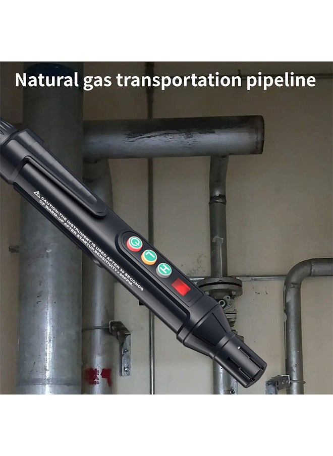 Generic Portable Gas Leak Detector Natural Gas Detector Combustible Gas Detector With Audible And Visual Alarm Gas Sniffer Tool  - Image 2