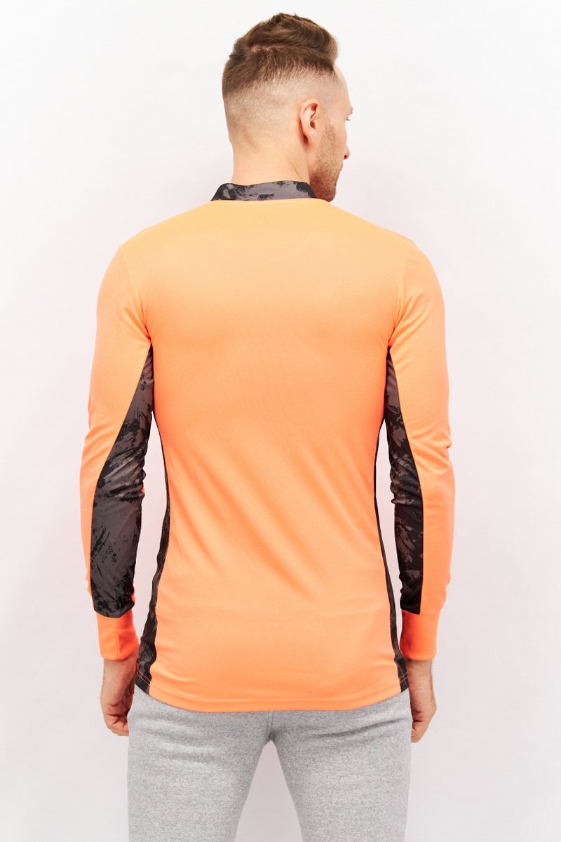 Adidas Men Sportswear Fit Long Sleeve Training Jersey, Orange  - Image 2