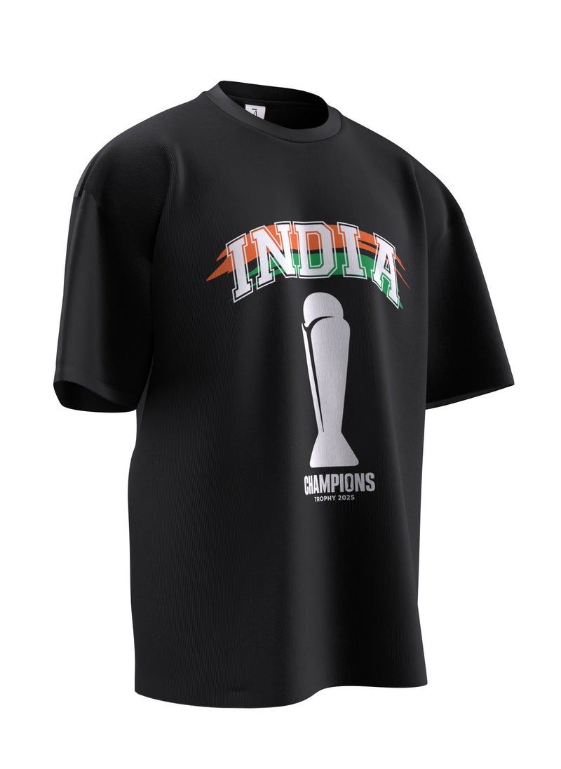 7 AURAS INDIA Cricket Fan Tee (Champions Trophy Collection)  - Image 2