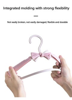 Arabest 10PCS Butterfly Children's Clothes Hanger Baby Nursery Closet Hangers Adjustable Coat Hanger for Newborn Girl and Boy Toddlers Kids  - Image 5