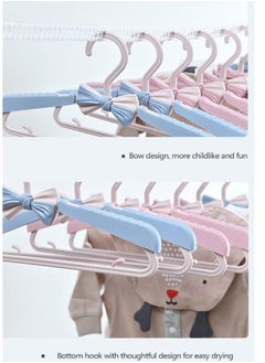 Arabest 10PCS Butterfly Children's Clothes Hanger Baby Nursery Closet Hangers Adjustable Coat Hanger for Newborn Girl and Boy Toddlers Kids  - Image 3