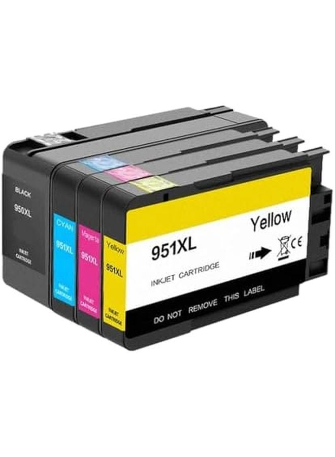 خرطوشة حبر متوافقة لطابعات HP Officejet Pro 8100 8600 8610 8620 8630 251dw 276dw أسود سماوي أرجواني أصفر - Image 2