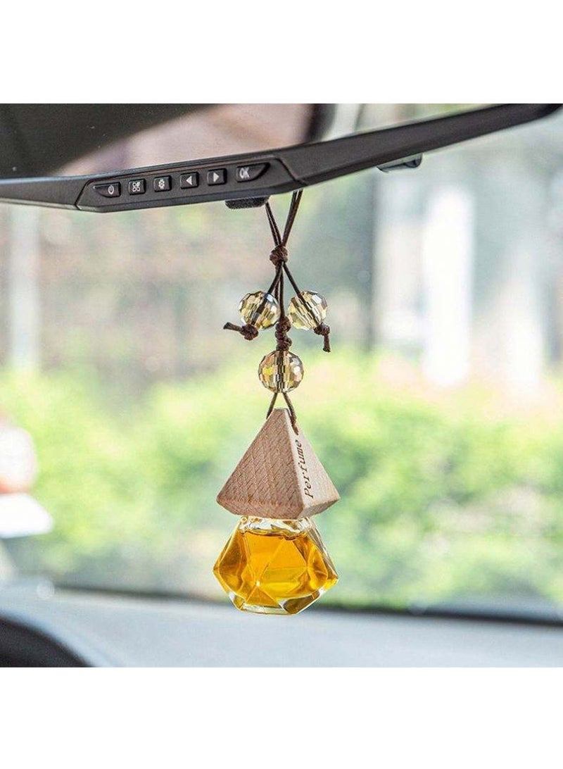 قلادة عطر للسيارة، عطر خفيف عالي الجودة يدوم طويلاً، إكسسوارات داخلية للسيارة، زينة العلاج بالروائح، قلادات الزيوت العطرية - Image 2