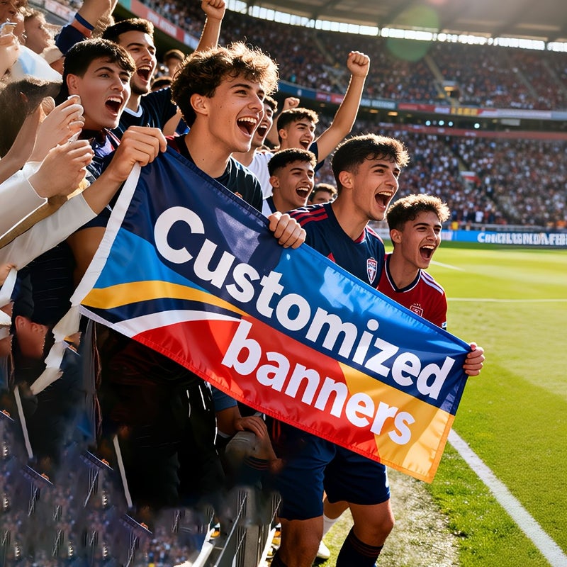 Custom Small Banner 11.81x35.43 Inch for Football Fan Party Decoration - Image 4