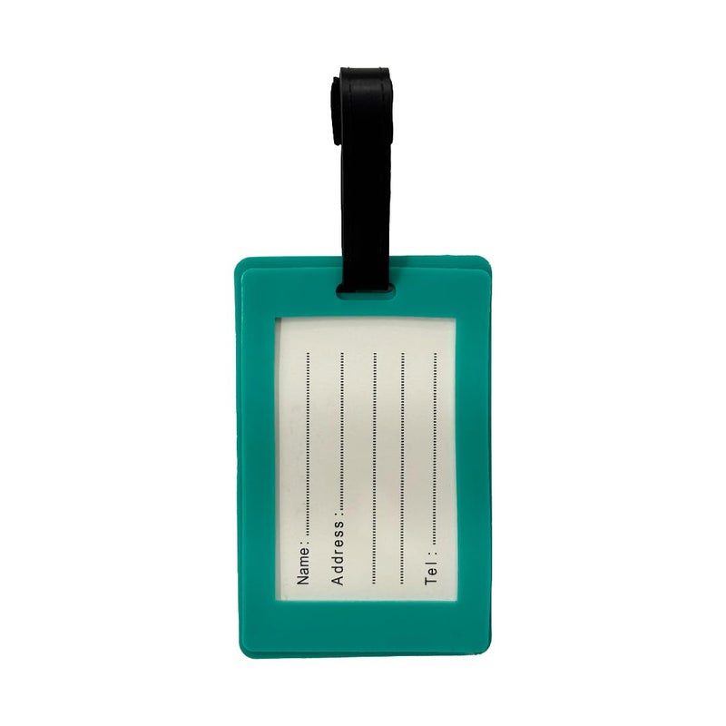 Eitheo بطاقات أمتعة للأطفال بطاقات أمتعة مع اسم وعنوان | بطاقات أمتعة سيليكون للحقائب، بطاقات لتحديد الحقائب/حقائب المدرسة ملصق ملون متعدد (بيانو موسيقي) - Image 5