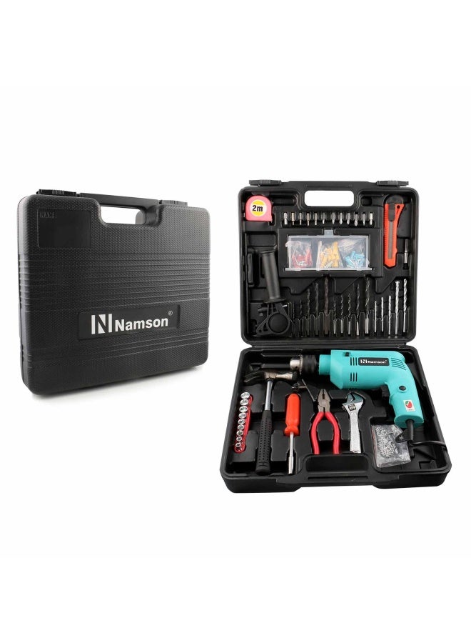 NAMSON Impact Drill 500W 13Mm+90 Pieces Accessories Na-Id90 - Image 2