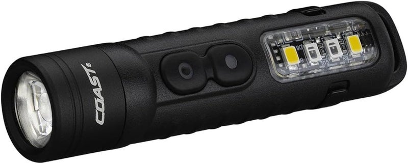 Coast KL30R 500 Lumen Rechargeable LED Pocket Flashlight with UV Light - Image 1