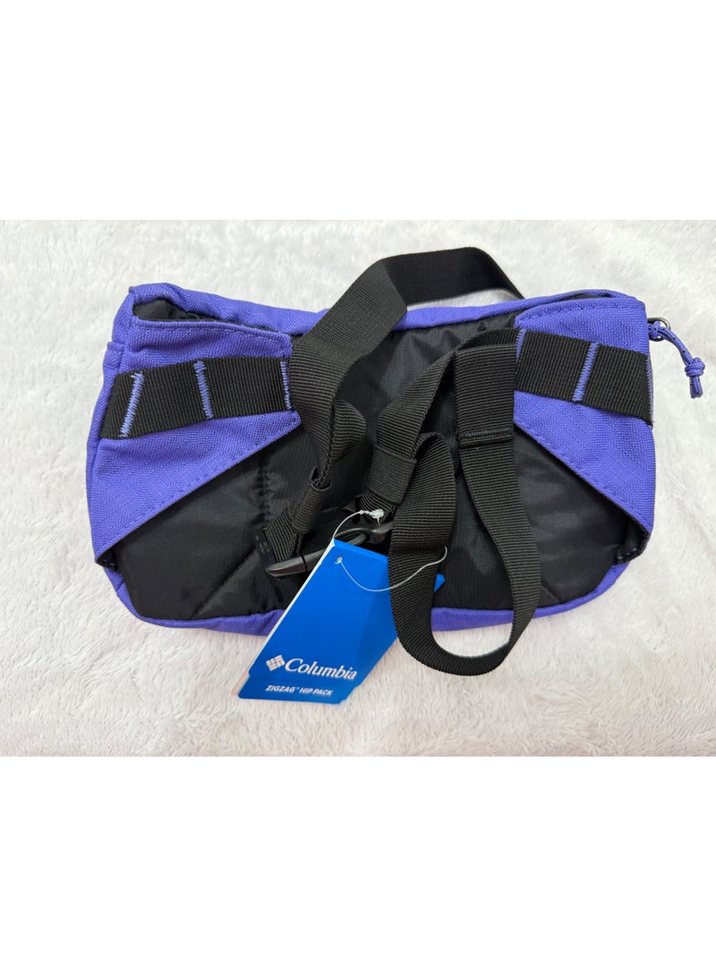 Columbia Outdoor Waist Bag – PURPLE | Multi-Pocket Travel & Sports Pouch - Image 2