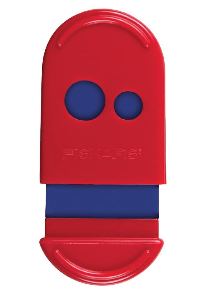 Fiskars Squeeze Sharpener for Kids 5+ - Crayon and Pencil Sharpener - Ideal Back to School Supply - Image 2