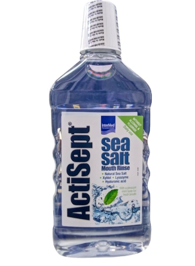 InterMed ActiSept Sea Salt Mouth Rinse 500ml | Best Price UAE
