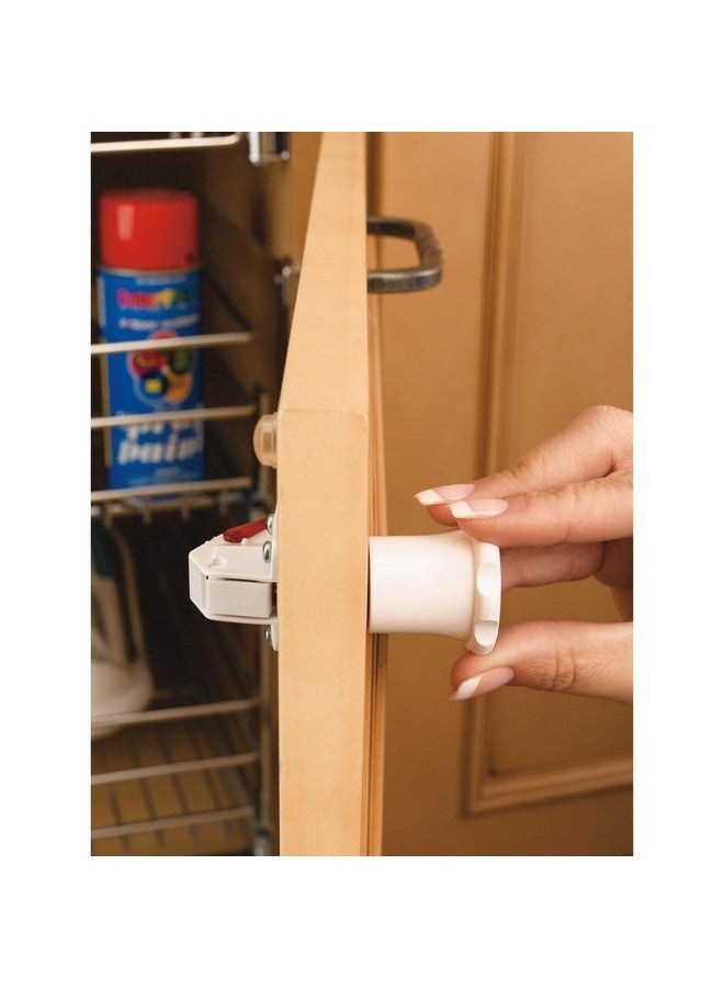 Rev-A-Shelf Revalock Magnetic Childsafe Cabinet Security System Set To Baby Proof Cabinet Drawers And Doors 5 Locks And 2 Keys Ral1011 - Image 4