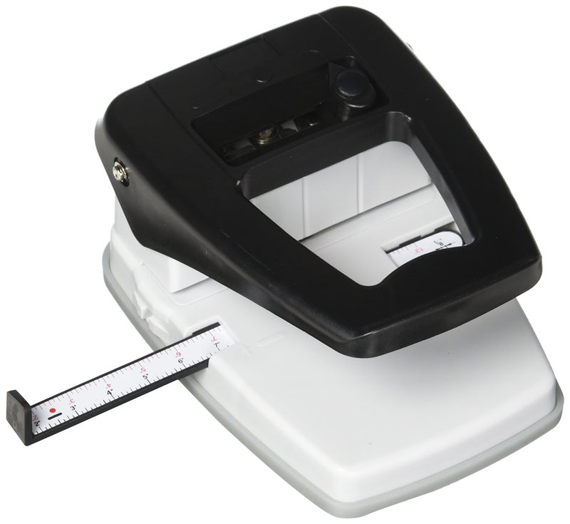 Baumgartens SICURIX 3-in-1 ID Card Punch 5"x6"x4" 18 Sheet Capacity BLACK (80200) - Image 1