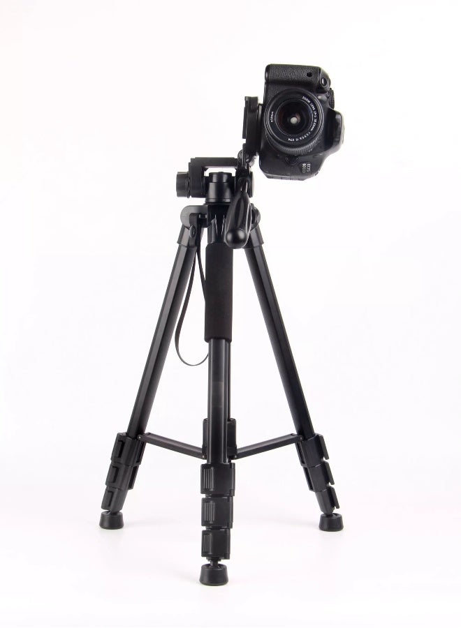 DUSALA Professional Aluminium Tripod Monopod for all DSLR Cameras 360°Adjustable Tripod stand Quick uninstall Tripod Stand Lightweight and Portable Tripod stand (KP-2254) - Image 1