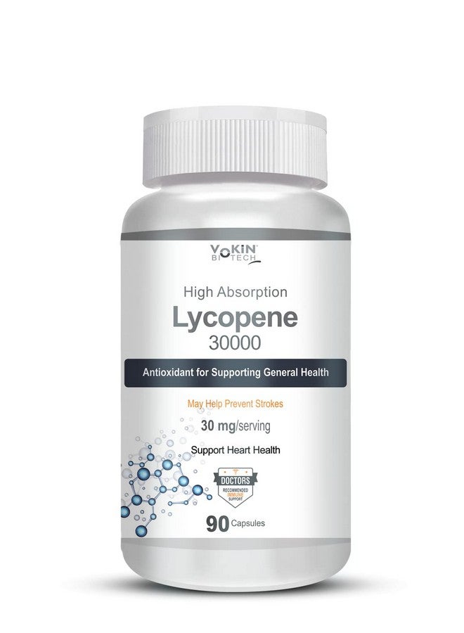 Vokin Biotech Lycopene 30mg, Support Heart health 90 Capsules - Image 1