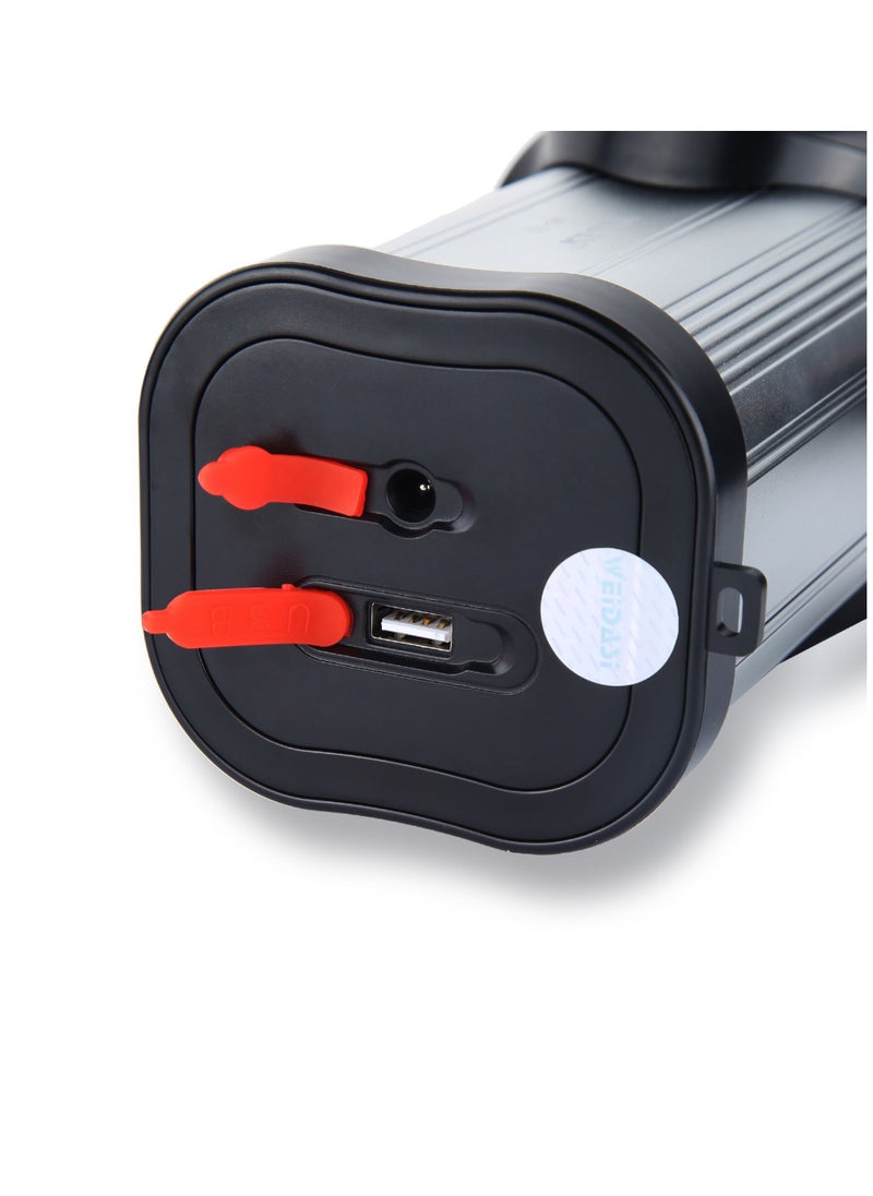 WEIDASI Portable Mountaineering Patrol Rechargeable Searchlight Portable Flashlight 10W LED Light Source  - Image 5