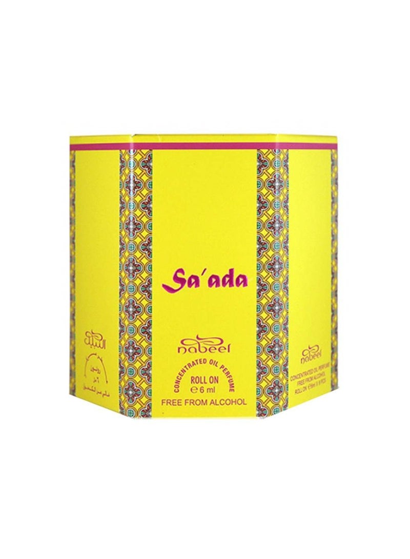Nabeel 4 Pcs Nabeel Saada Alcohol Free Roll On Oil Perfume 6ML - Image 3