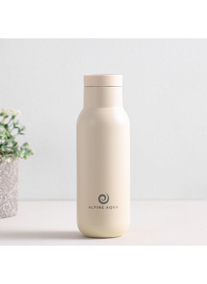 DANUBE HOME Alpine Aqua Water Bottle Stainless Steel Vacuum Insulated White 500ml  - Image 3