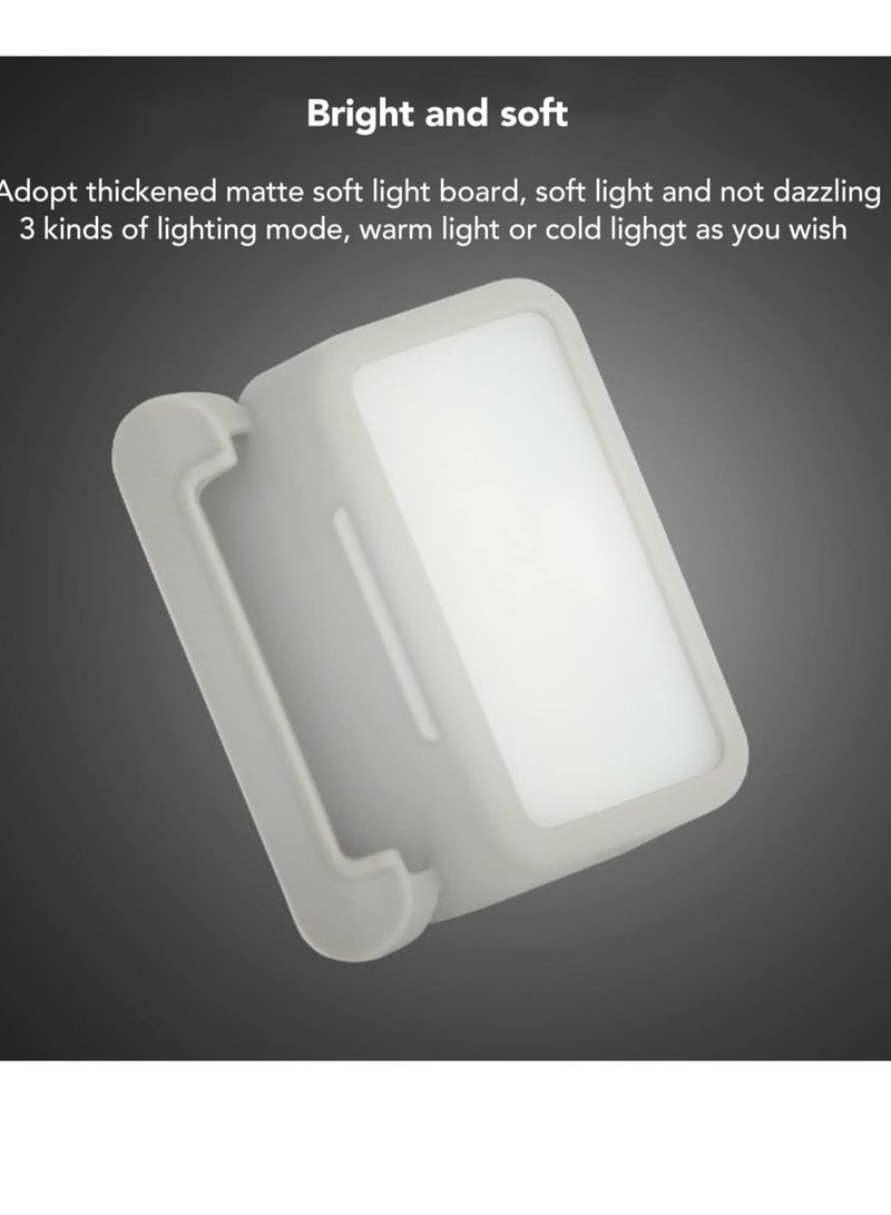 Excefore Mini LED Fill Light for Smartphone, Smartphone Mini LED Camera Light with Charging Box, Phone Portable Fill Light, Photography Lighting Vlog Soft Light, LED Video Conference Light, 3000-6500k - Image 2