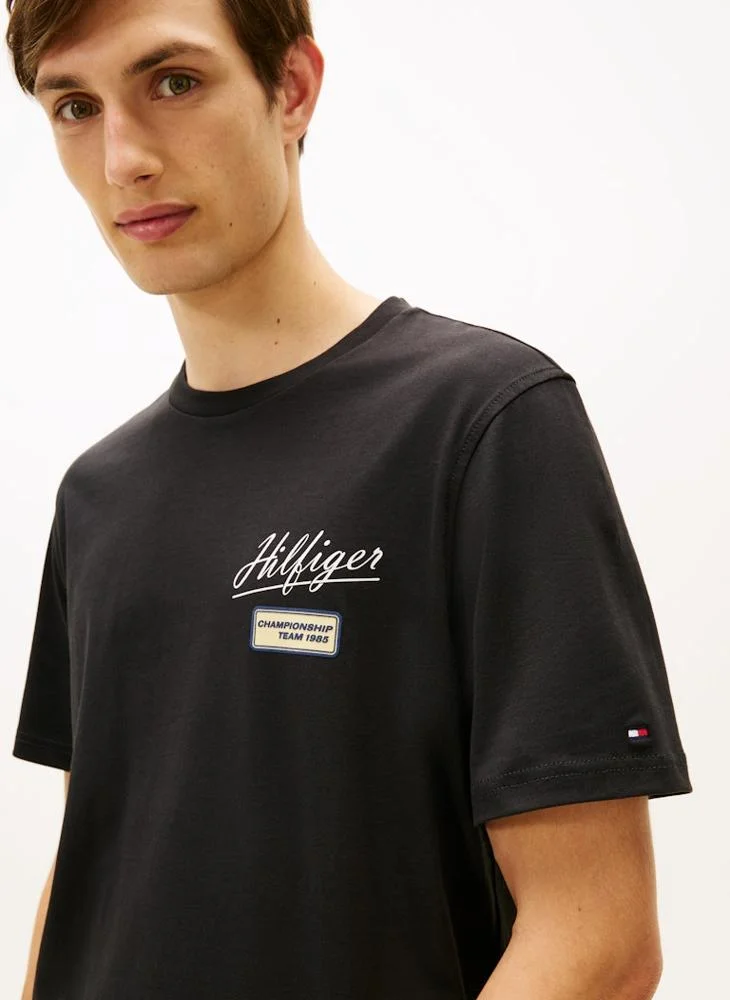 TOMMY HILFIGER Graphic Crew Neck T-Shirt