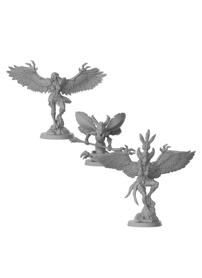 Cmon Massive Darkness 2 Feyfolk Enemy Box Expansion ; Tabletop Miniatures Game ; Cooperative Strategy Game For Adults And Teens ; Ages 14+ ; 16 Players ; Average Playtime 60 Minutes ; Made By Cmon