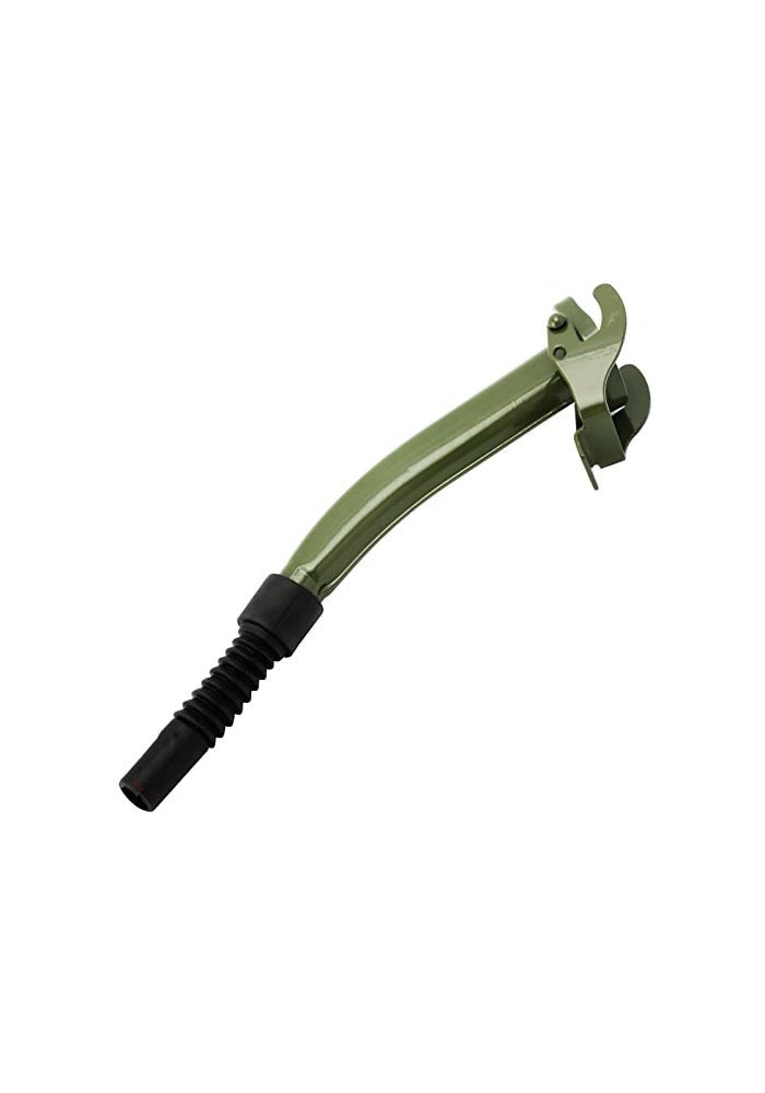 Jadeshay Jerry Can Spout with Hose Compatible with All NonCARB NATO Style Jerry Cans LeakProof Design Easy Pouring - Image 1