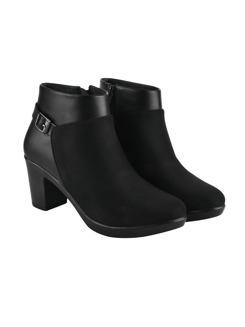 Shoetopia girls BT-3407 Black Ankle Boot - 8 UK (Girls-BT-3407-Black) - Image 2