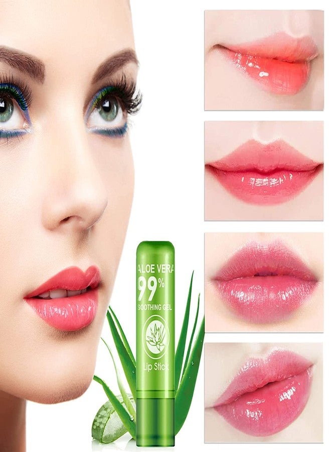 VBA Aloe Vera Lipstick Moisturizing Waterproof Color Changing Long Lasting Nutritious Lip Balm Lips Moisturizer Your Mood Magic Lipstick (Pack of 1) - Image 5