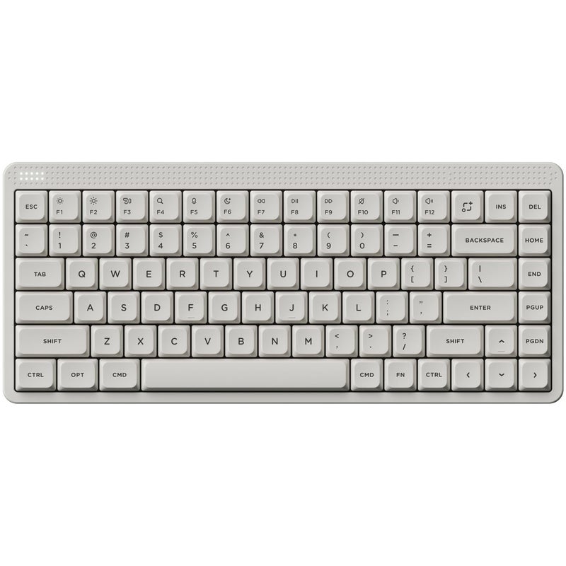nuphy Node75 Wireless Mechanical Keyboard, 75% Hot Swappable Custom Low Profile Keyboard, 84 Keys Computer Gaming Keyboards, Supports Touch Gestures, PBT Keycaps, RGB Backlit, Bluetooth/2.4GHz/USB-C - Image 1