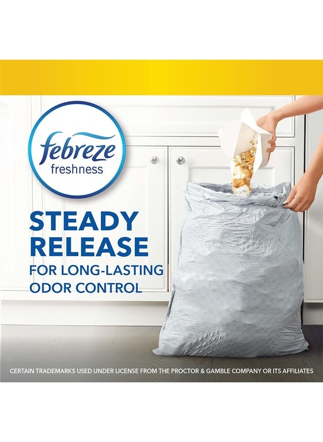 Glad - Trash Bags, ForceFlex Tall Kitchen Drawstring Garbage Bags‚ 13 Gallon White Trash Bag, Gain Original scent with Febreze Freshness‚ 40 Count (Package May Vary) - Image 1