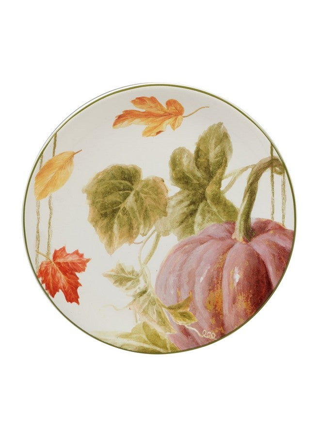 Certified International Certified International Autumn Harvest 9" Salad/Dessert Plates, Multicolor, Medium, Set of 4  - Image 4