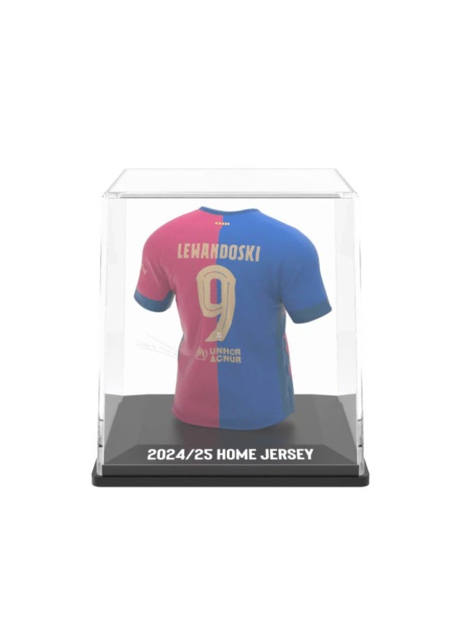 Splink Barcelona Lewandowski Home Jersey Display Case, Official Licensed Collectible, 2024/2025  - Image 2