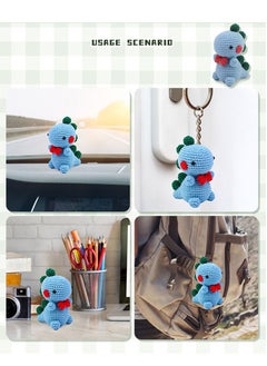 Arabest Weaving Penguin, Doll Material Pack, Hook Hook Music, Handmade, DIY Knitted Wool, Blue  - Image 3