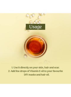 vilvah STORE Natural Vitamin E Oil 30 Ml  - Image 4