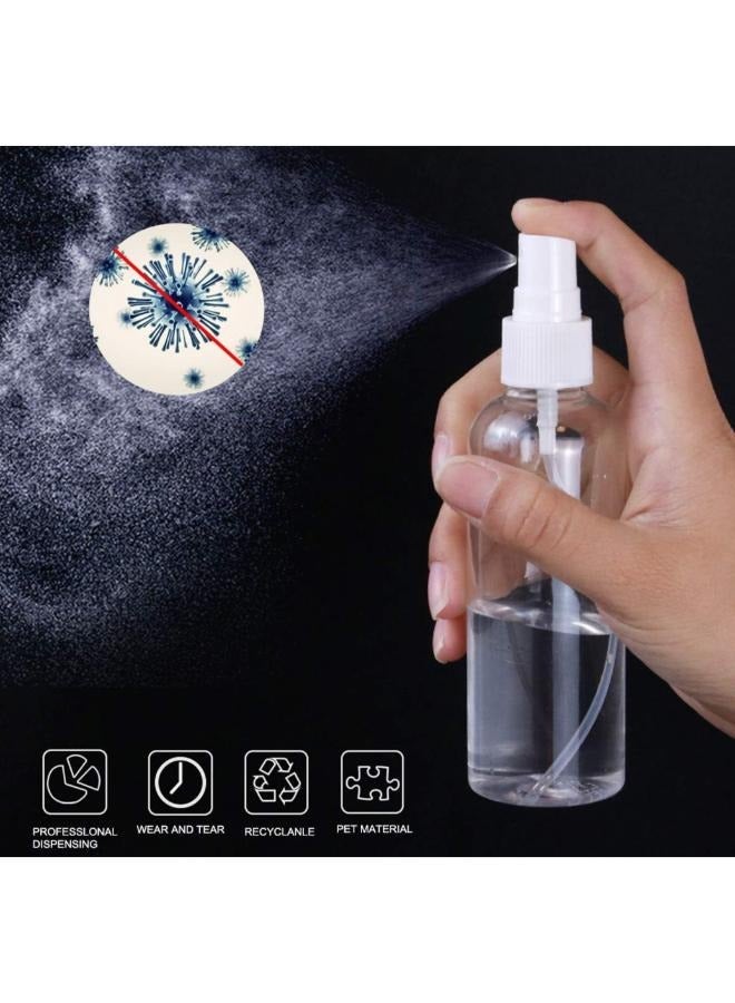 EasyLife 100ml Mini Clear Spray Bottle with Pump Spray Cap - Image 4