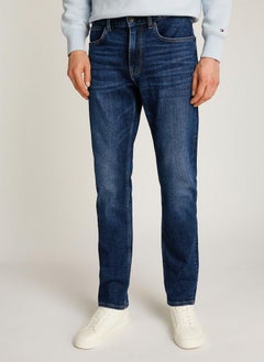 TOMMY HILFIGER Stright Fit Mid Wash Jeans  - Image 1