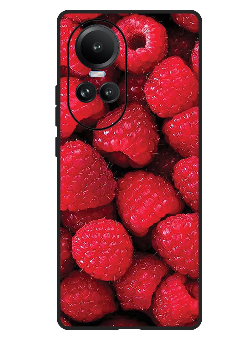 Theodor Protective Case Anti Scratch Shock Proof Bumper Cover For Oppo Reno 10/10 Pro Raspberries - Image 1