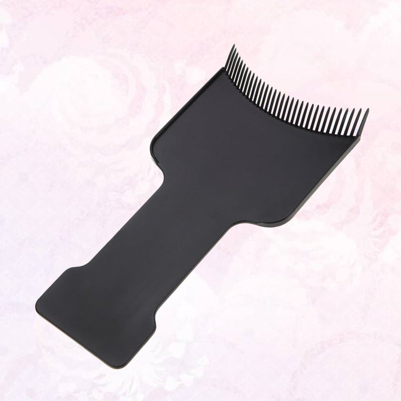 🔧 لوحين لصبغ الشعر بتصميم مسنن حجم صغير لون أسود مجموعة من قطعتين أدوات صالون الحلاقة - Image 3