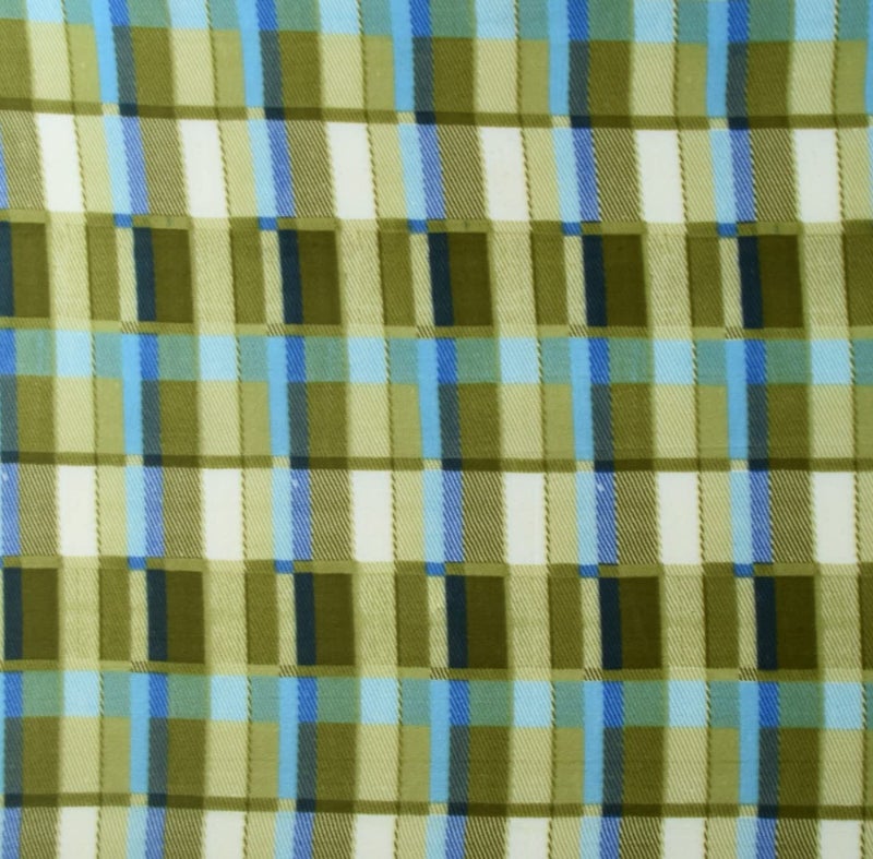 BREVARD BREVARD Single Bed Woolen Fabric Checkered Quilt CoverDuvet CoverRajai CoverBlanket Cover for Winters 60x90 Inches Green Combo of 2 - Image 3
