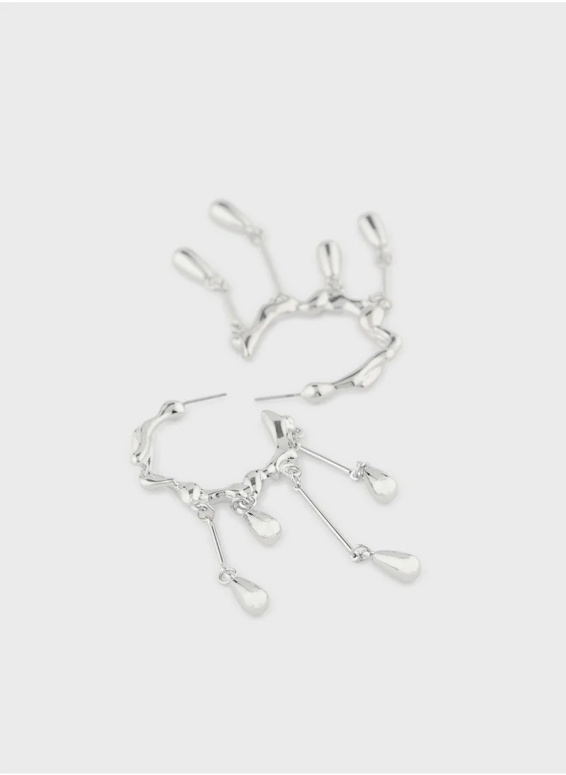 جينجر Hoop Earrings
