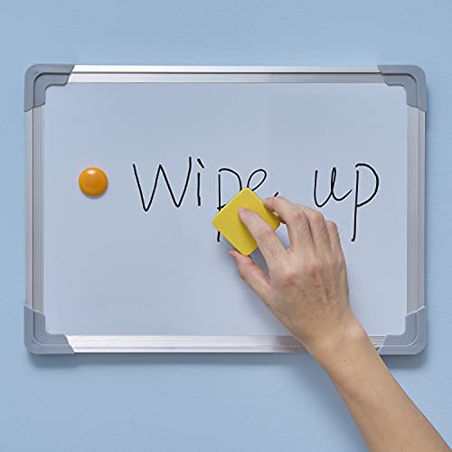Favide 24 Pack Magnetic Whiteboard Dry Erase Erasers Chalkboard Cleansers for Classroom, School Supplies and Office (Square, 8 Color) - Image 5