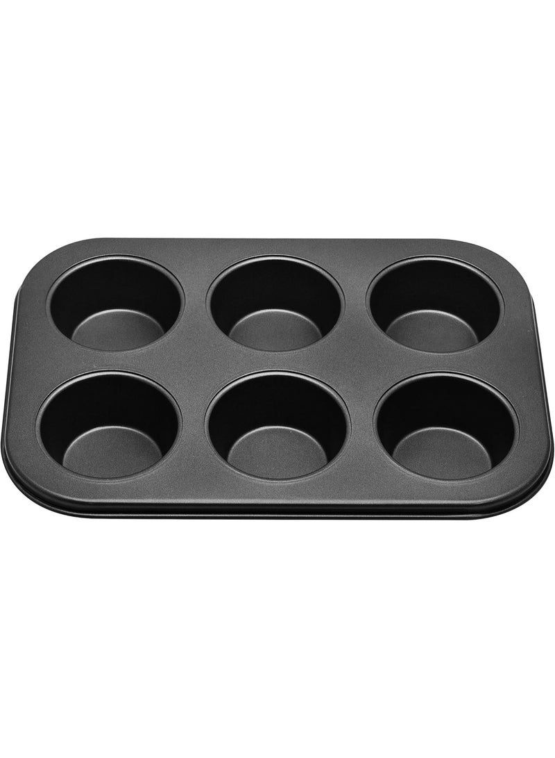 RK Non Stick Muffin Tray Baking Pan Cupcake Pan 6 Cup , Rntp04 , Mini Muffin Pan , Cake Mould , Cupcake Pan , Bundt Pan , Bakeware - Image 1