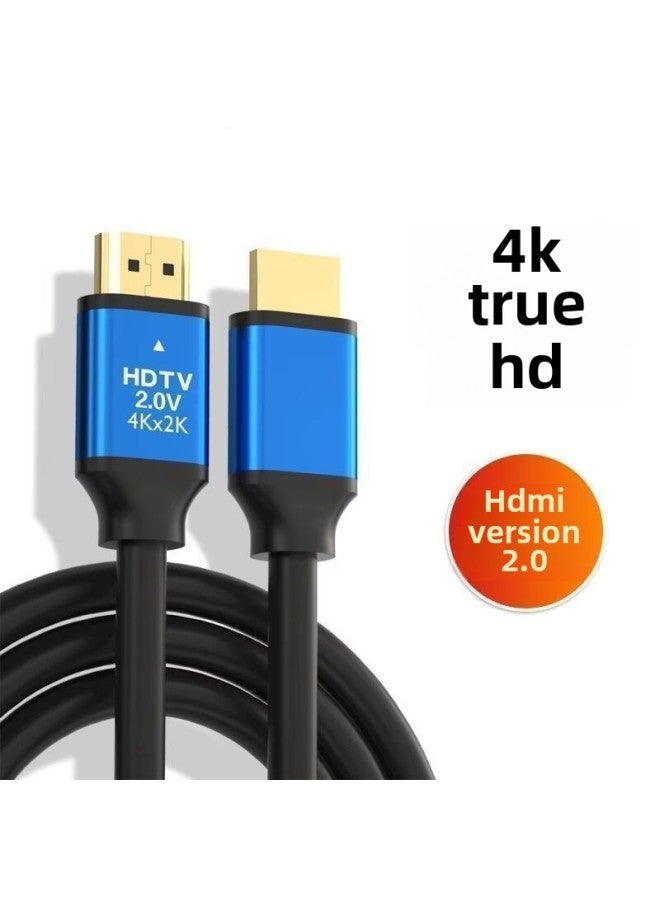 Hdmi HD Cable 2.0 Hdmi Cable Monitor Set-top Box 4K HD Cable TV Hdmi HD Data Cable-Color:[4K] Aluminum Alloy HD Line-Line Length:20 M - Image 3