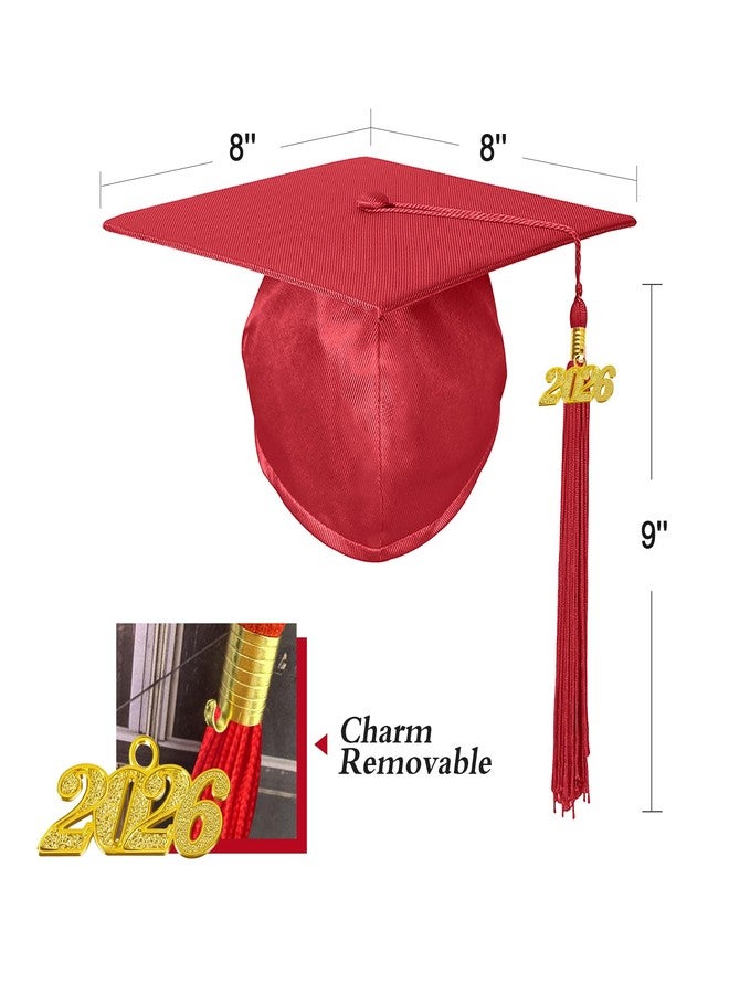 Misscom Shiny Preschool Kindergarten Graduation Cap Gown Set for Kids With 2025 2026 Tassels Charms - Image 5