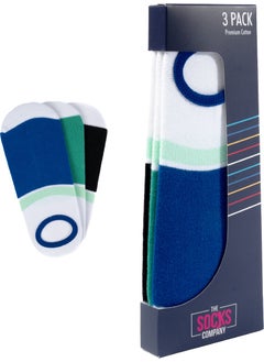 3 Pairs Special Boxed Men's Invisible Socks
