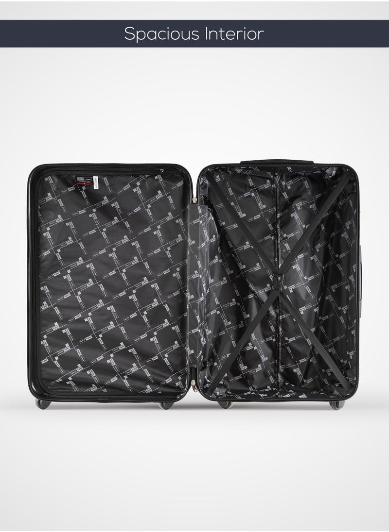 PARAJOHN Keno 3-Piece ABS Hardside Spinner Luggage Trolley Set 20/24/28 Inch Navy  - Image 5