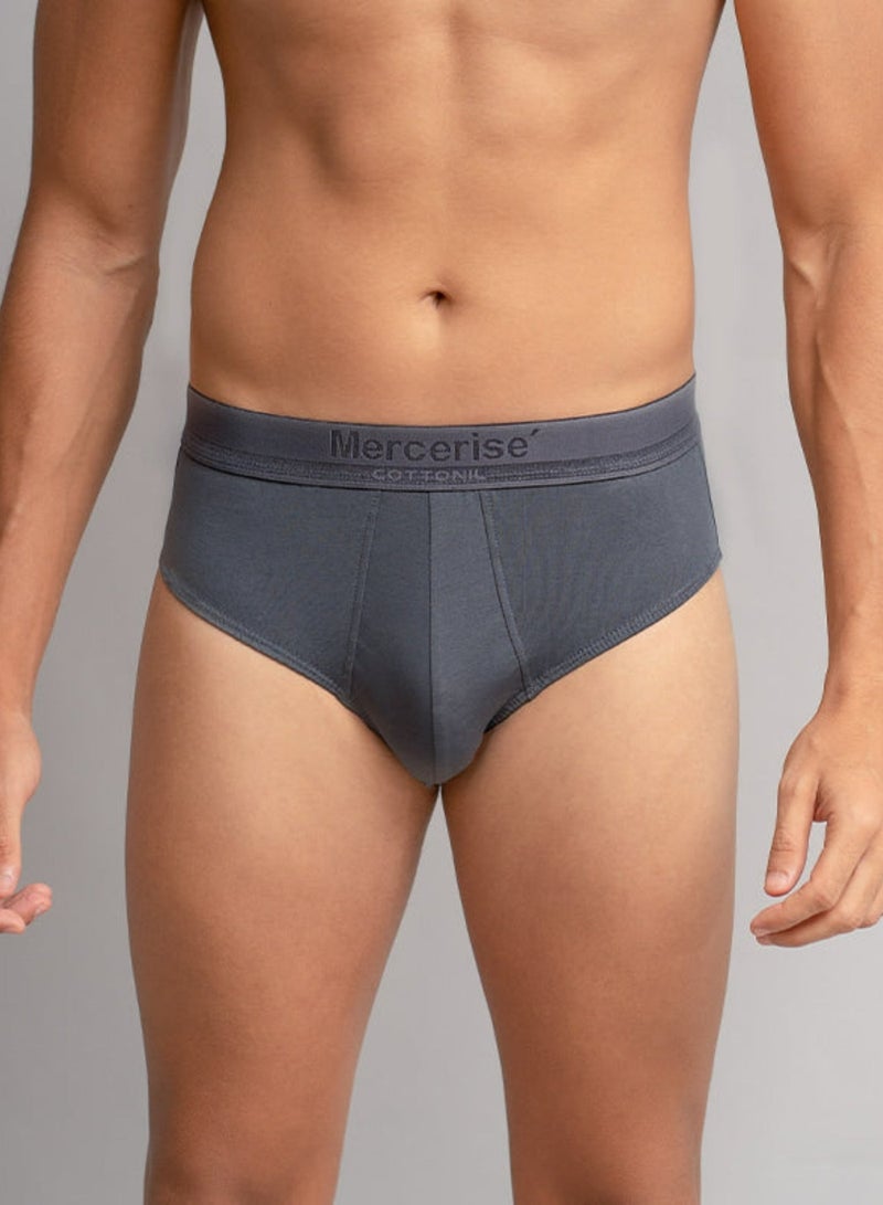 Cottonil Pack of 3 Cotton Mercerise Bikini Underwear for Men - Image 3