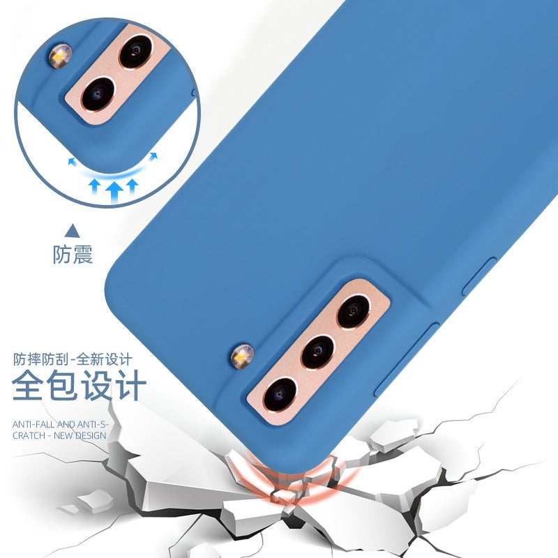 Liquid Silicone Full Coverage Shockproof Phone Case for Samsung Galaxy S25 Ultra S24 Plus S23 - Image 4