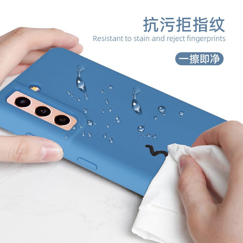 Liquid Silicone Full Coverage Shockproof Phone Case for Samsung Galaxy S25 Ultra S24 Plus S23 - Image 5