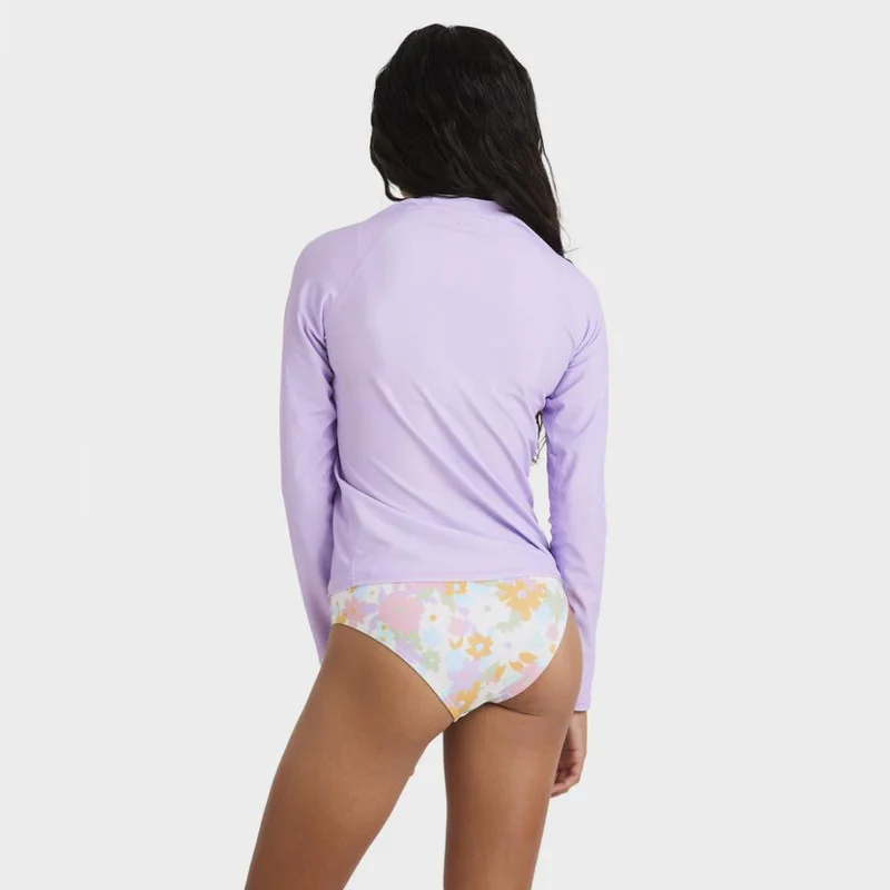 Billabong Heat Wave Long Sleeve Rash Vest - Kids